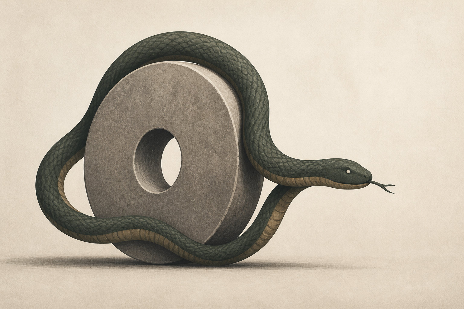 Rolling Snakes Reinvent The Wheel