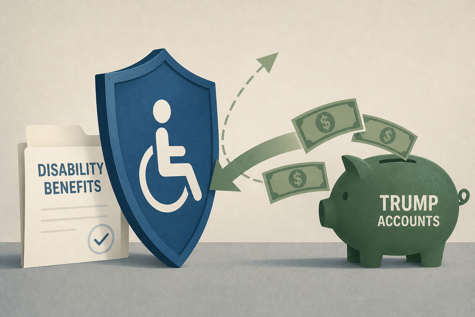 How to protect disability benefits from money in Trump Accounts