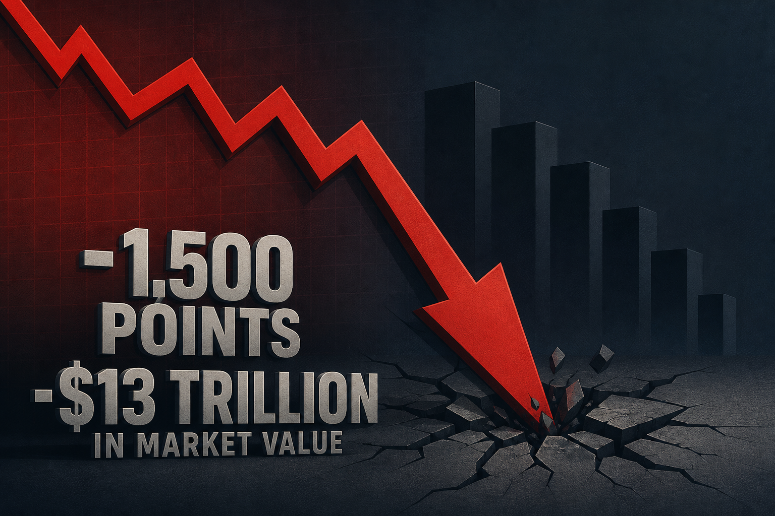 A Repeat Of 'Black Monday' Would Send The S&P 500 Down More Than 1,500 Points And Wipe Out More Than $13 Trillion In Stock Market Value