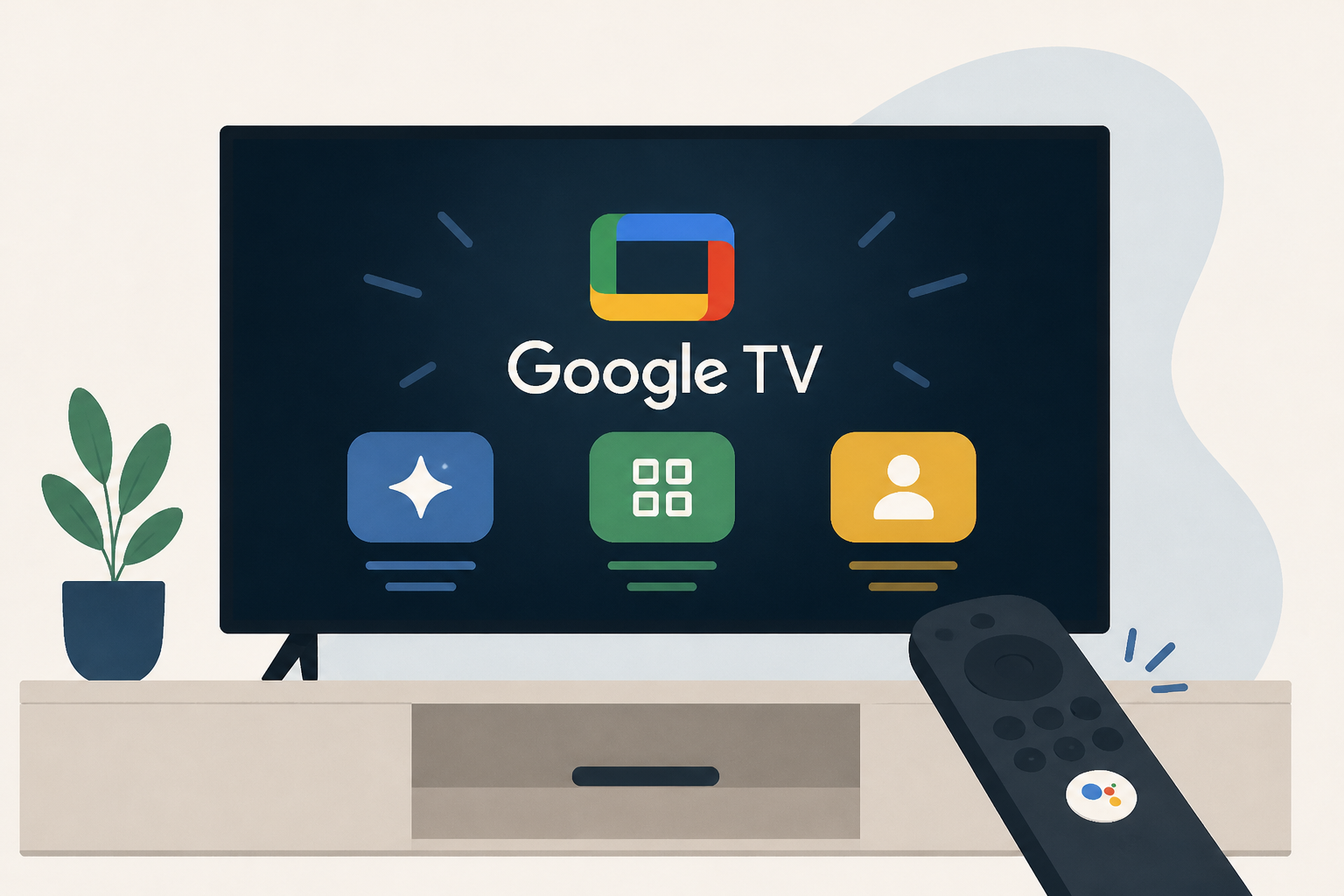 Google TV shows off 'new' features when you turn on your TV
