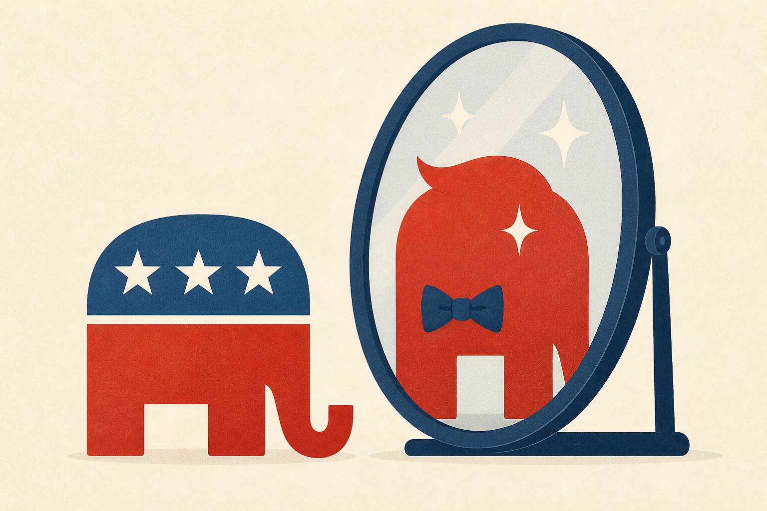 Trump's new pitch for Republican candidates? They're really good looking