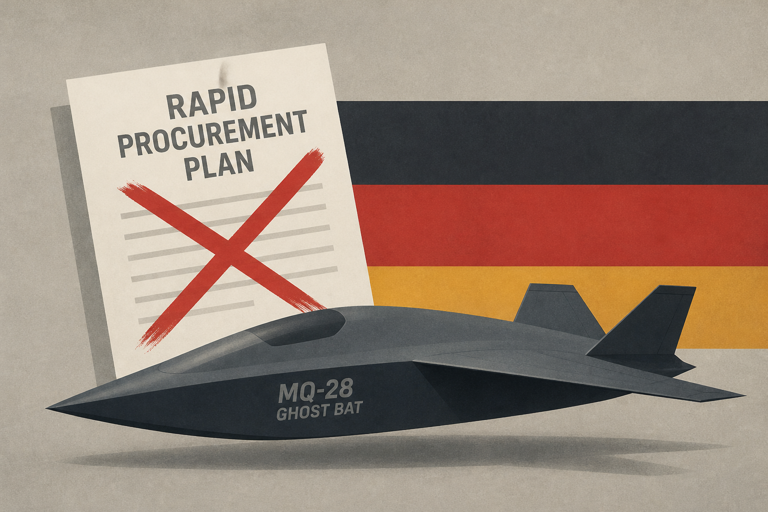 Germany Drops Boeing MQ-28 Ghost Bat Rapid Procurement Plan