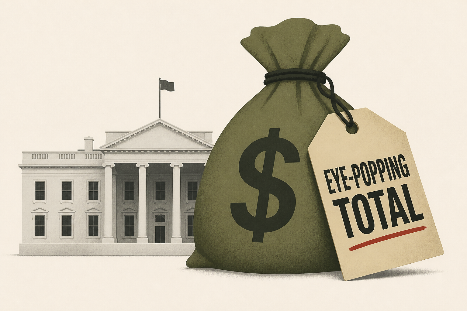 Eye-Popping Total Trump Wants to Cash Out of White House Exposed