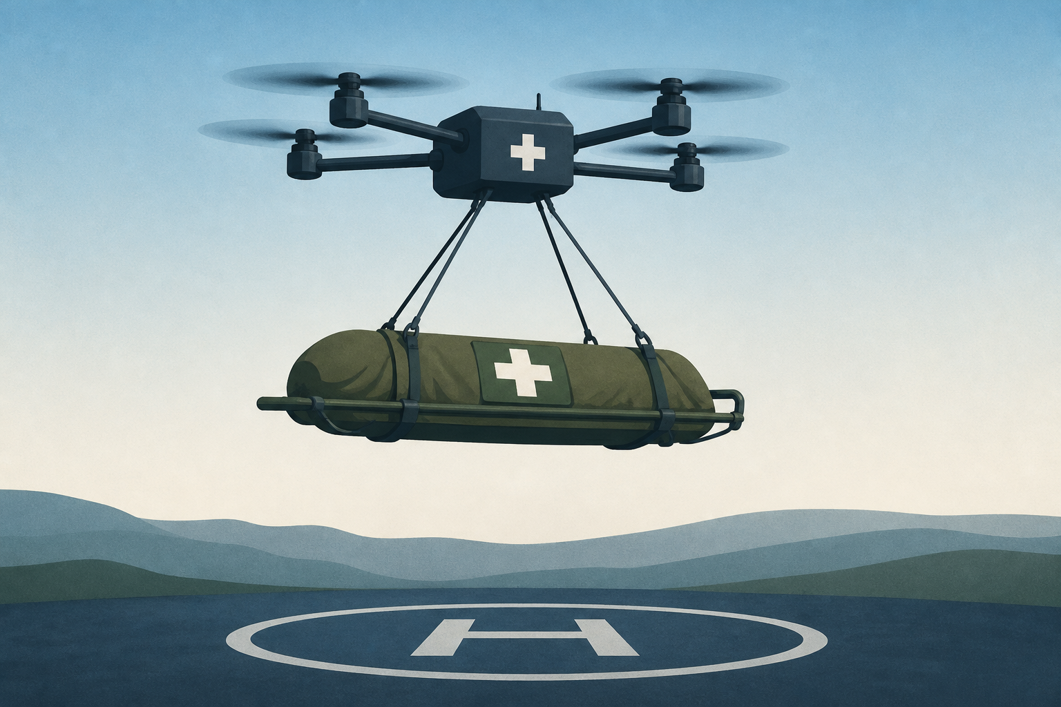Ukraine says it carried out first drone airlift of wounded soldier from front line