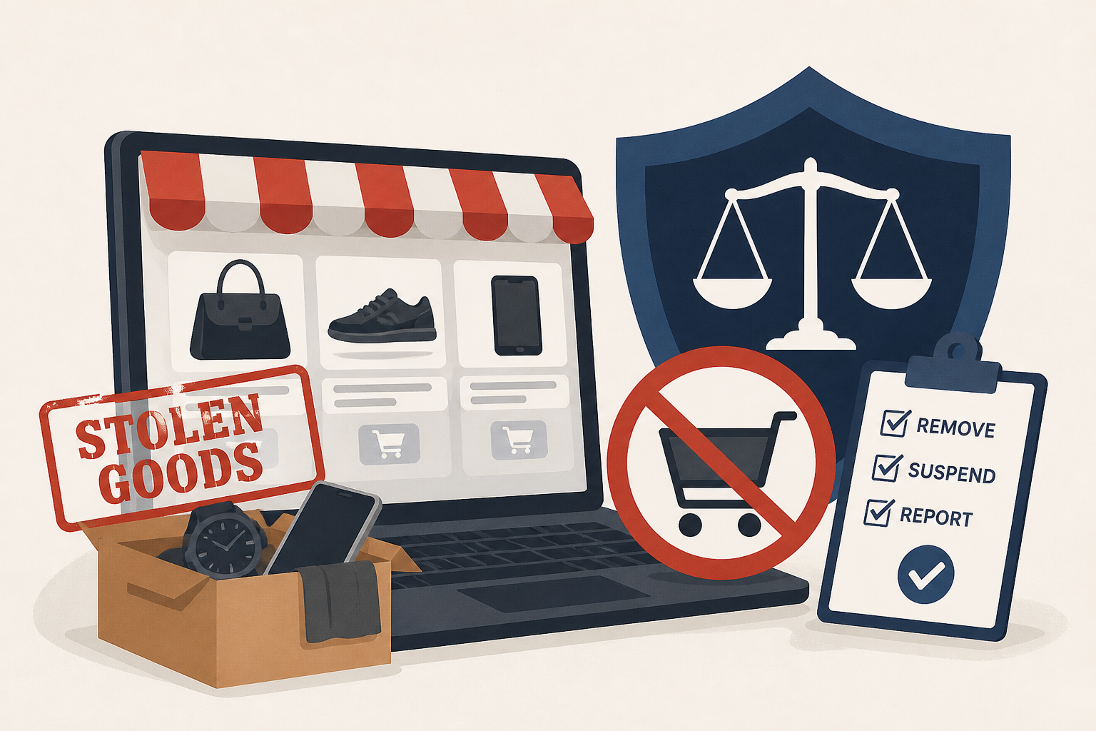 After looting spree, France tells online resellers to crack down on traffic of stolen goods