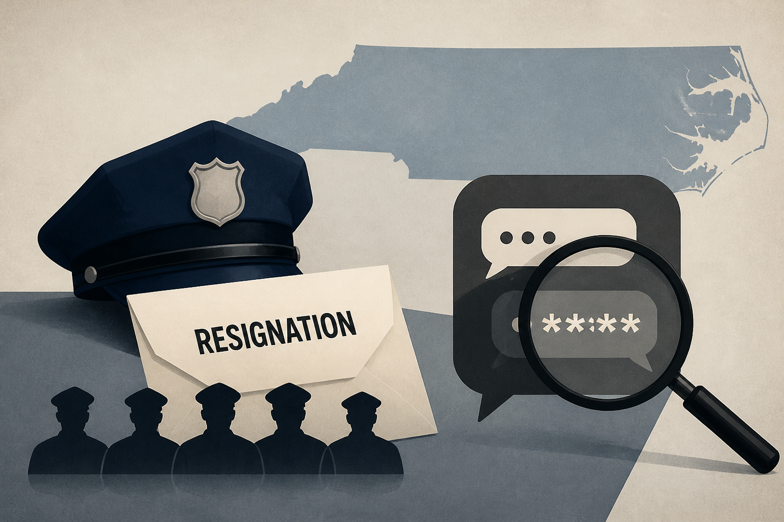 5 North Carolina police officers resign amid probe into alleged racist texts