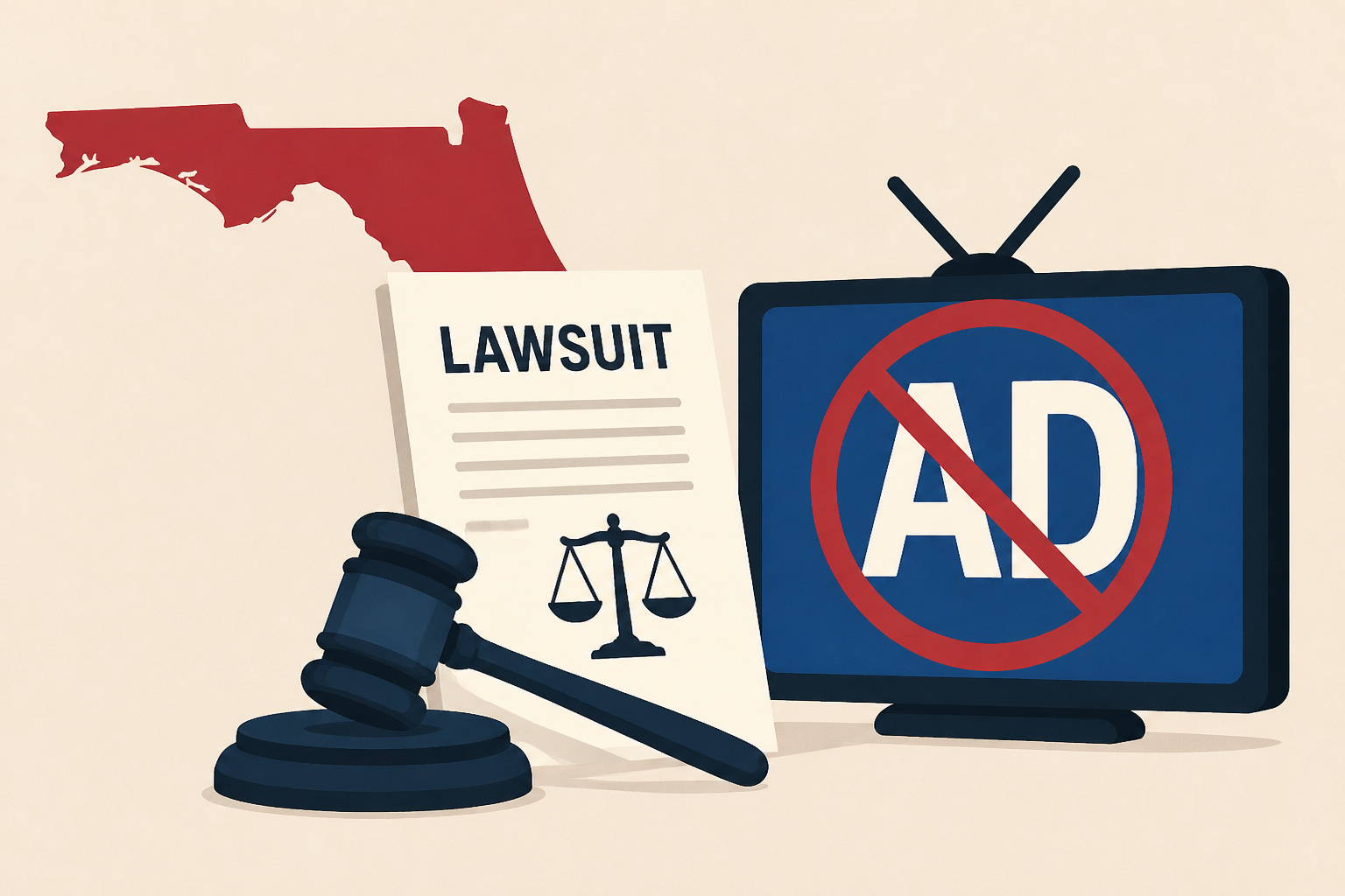 Florida GOP sues Democrats, TV stations to stop ad citing Hope Florida grand jury report
