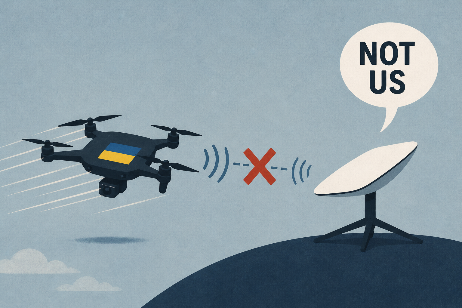 Ukraine’s drones lose their Starlink link over 100 mph. Musk, Rubio, and Trump all say it’s not them