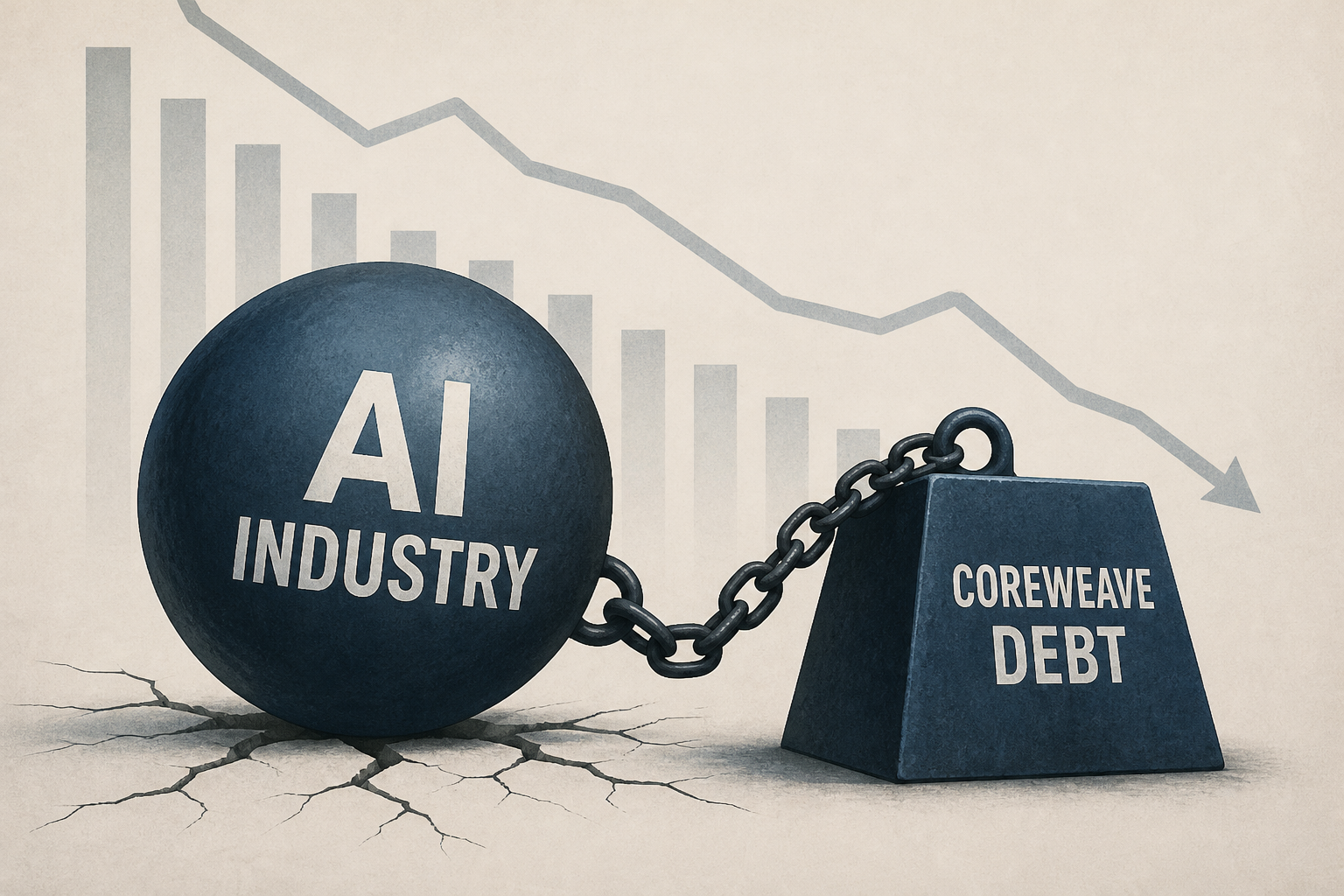 CoreWeave’s debt is becoming the whole AI industry’s problem
