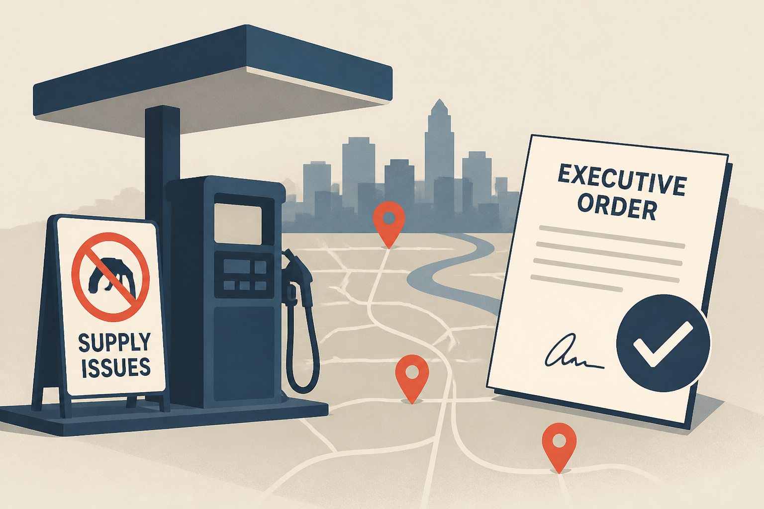 Omaha drivers report gas station supply issues across the metro; Pillen signs EO to help