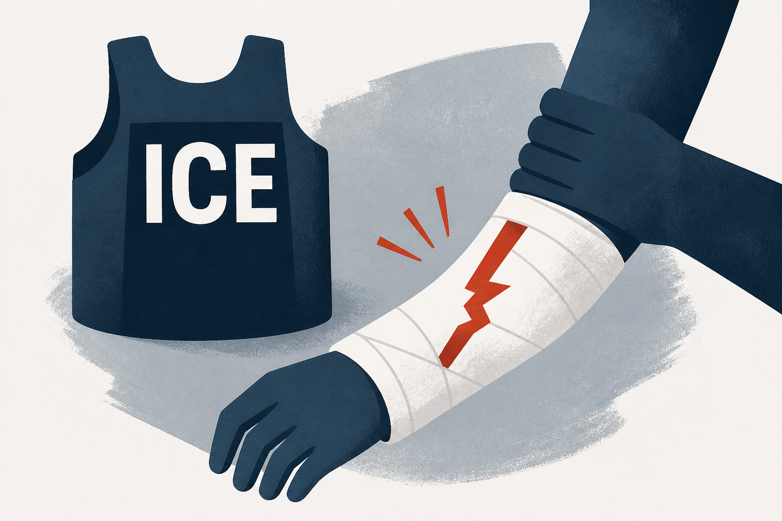 ICE agents accused of breaking man's arm in dramatic arrest caught on video in Long Beach