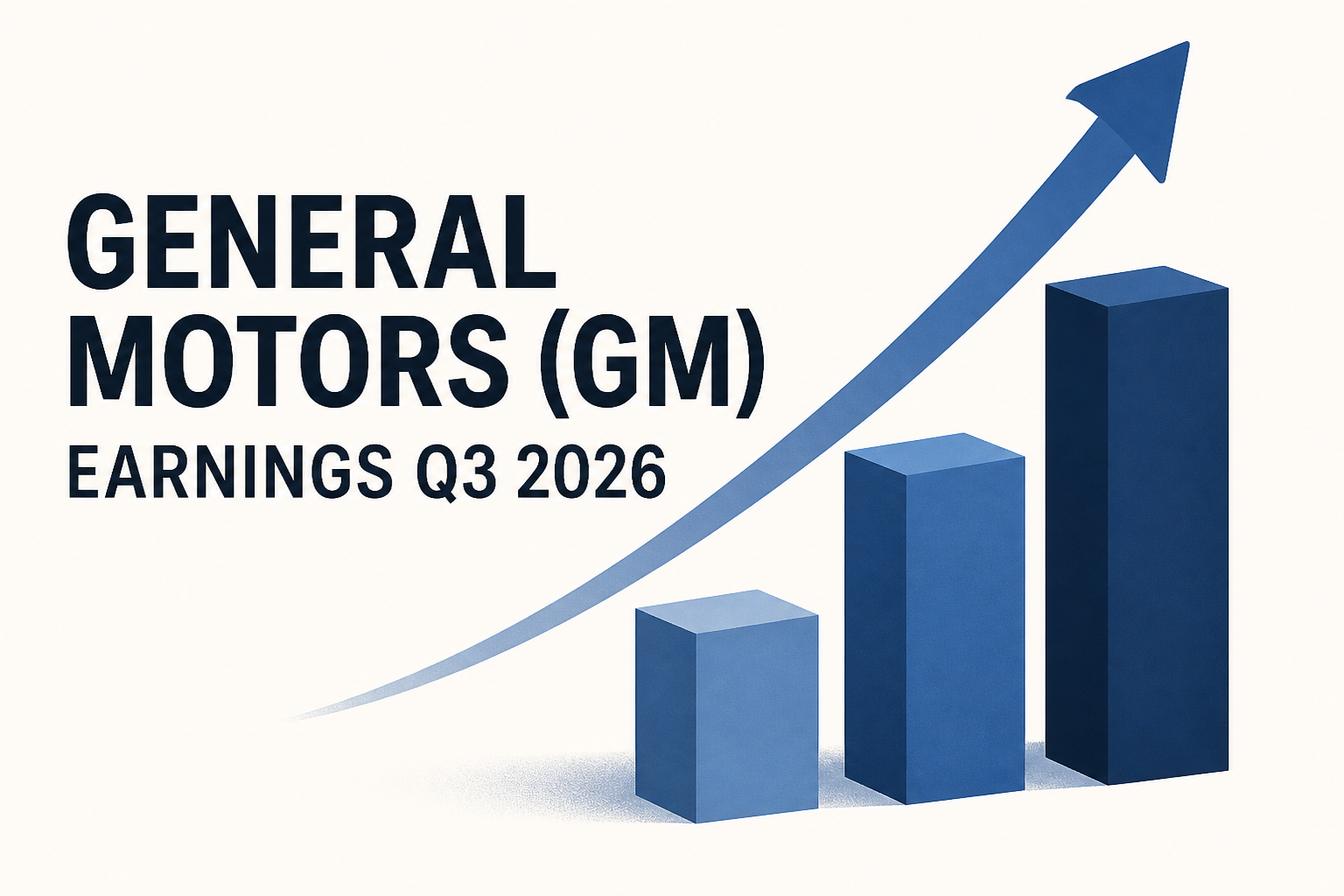 General Motors (GM) earnings Q3 2026