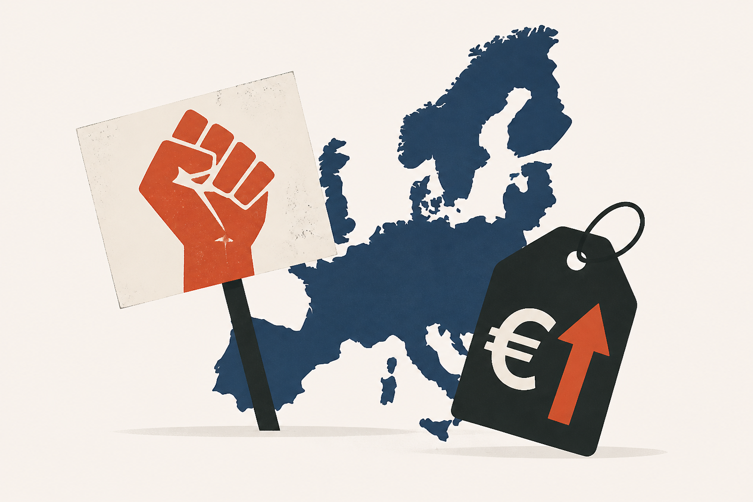 Why violent protests are sweeping across Europe over living costs