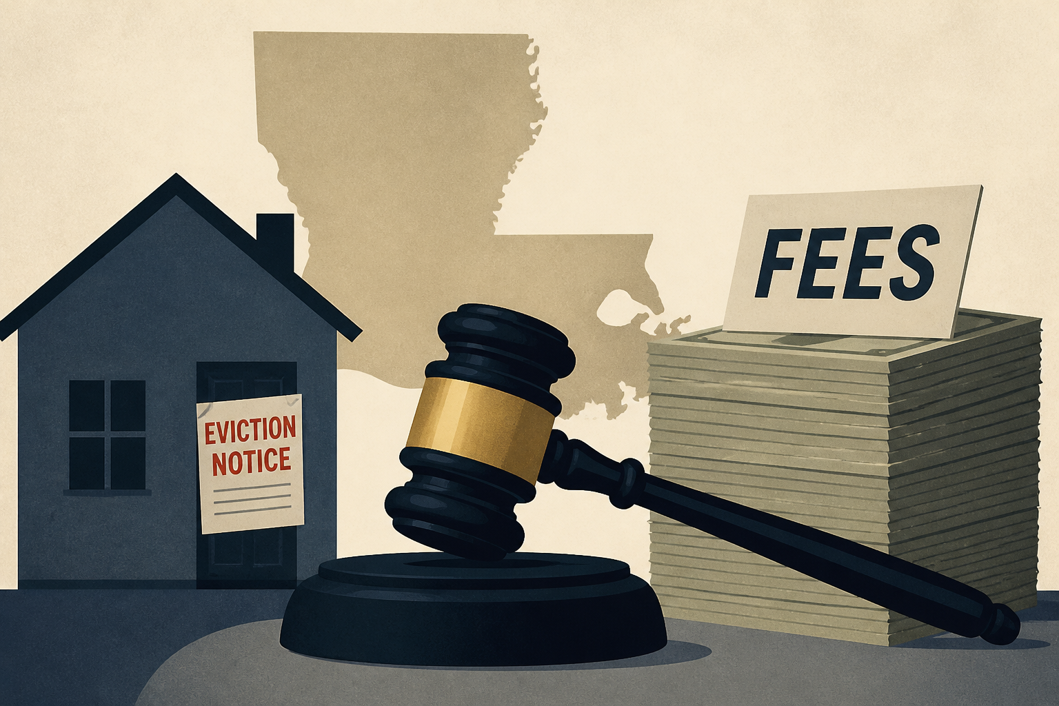 ‘Big business’: little-known court system in Louisiana churns out thousands of evictions - and millions in fees for judges