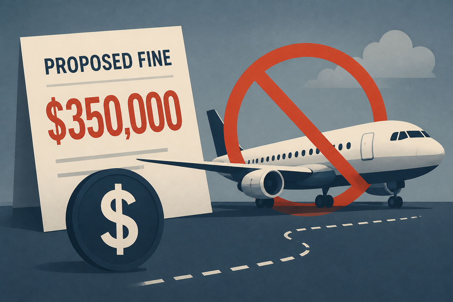 FAA proposes $350K fine over dozens of unauthorized passenger flights