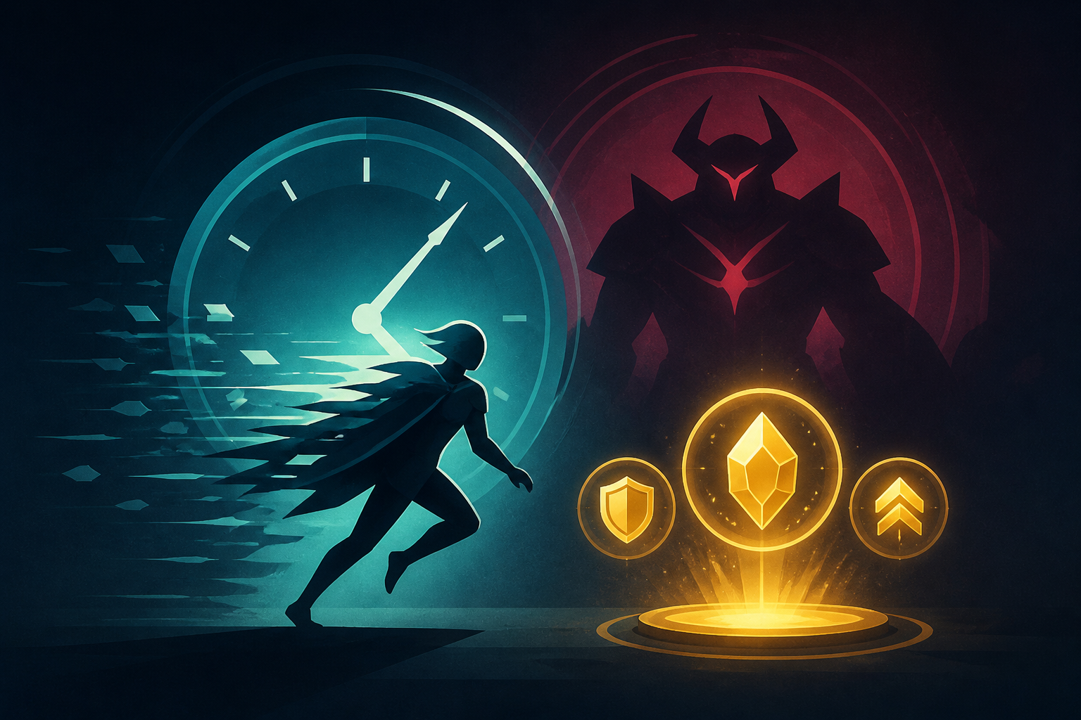 Zenith Update Adds Slow Time, Boss Rush, and Fancy Golden Powerups to Saros