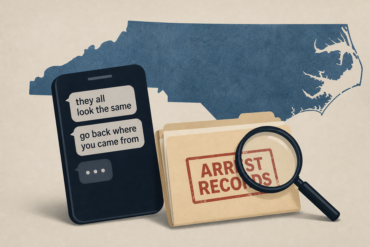 Discovery of North Carolina police officers’ alleged racist texts prompts review of arrest records