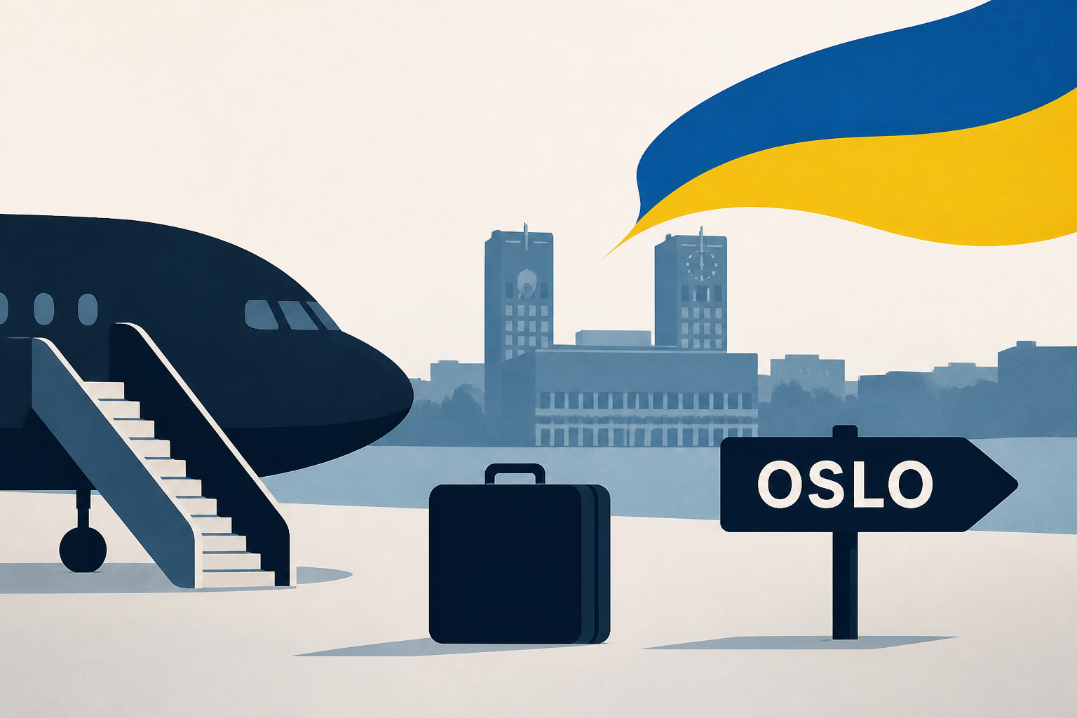 Zelenskyy arrives in Oslo ahead of meeting with Trump envoy Witkoff