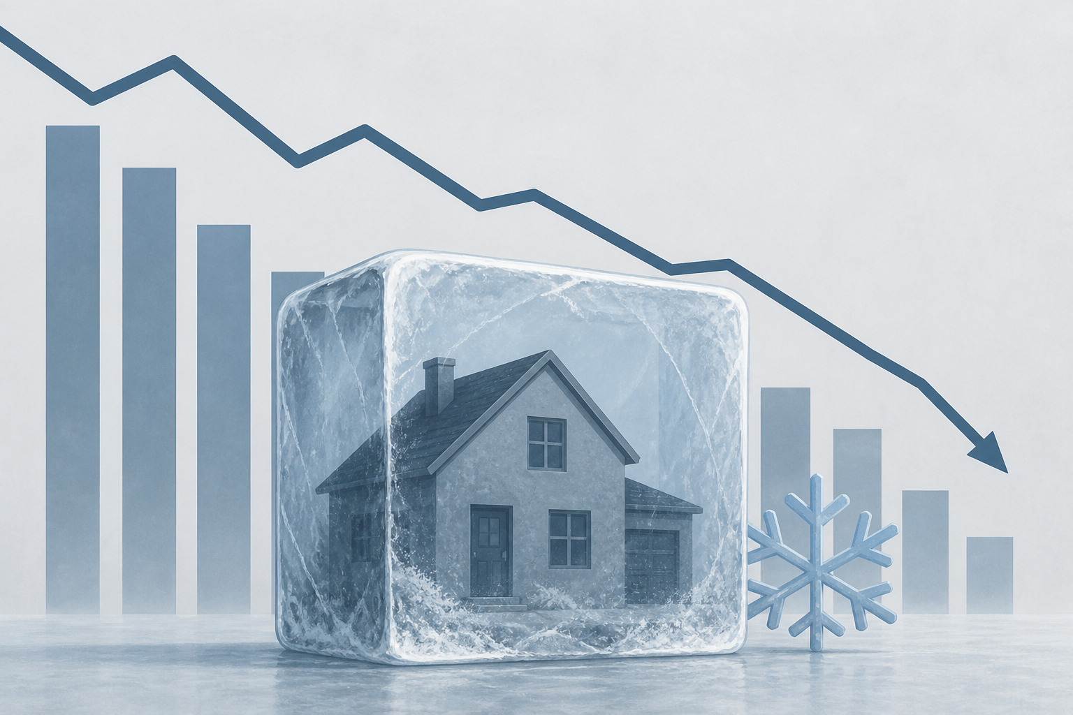 September data shows housing market in a deep freeze