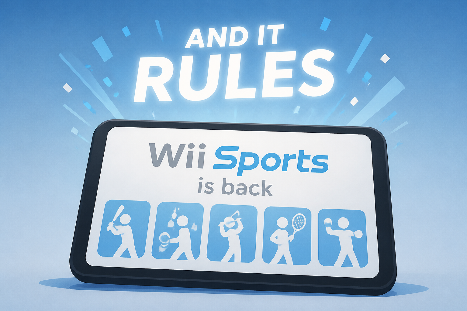 Wii Sports is back on the Switch 2, and it rules