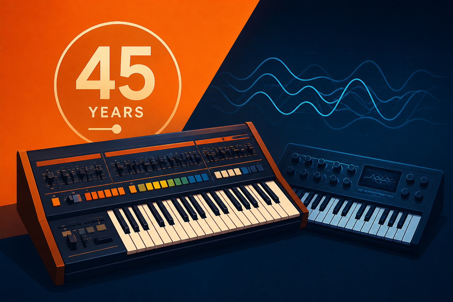 Roland unveils a new Jupiter-8-inspired Boutique synth in celebration of the original's 45th birthday - and drops an all-new wavetable synth too