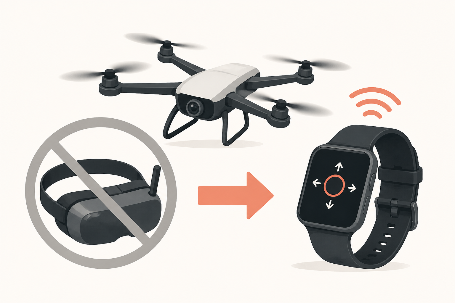 Antigravity just halved the price of its drone - by swapping its headset for wristwatch control