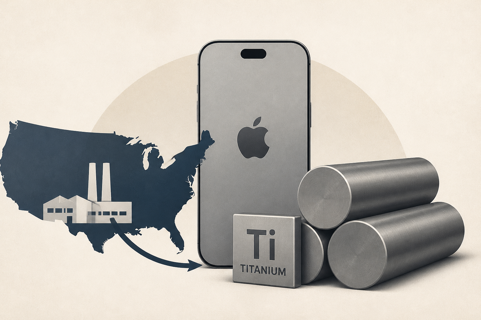 Apple adds U.S. titanium supplier for iPhone Duo