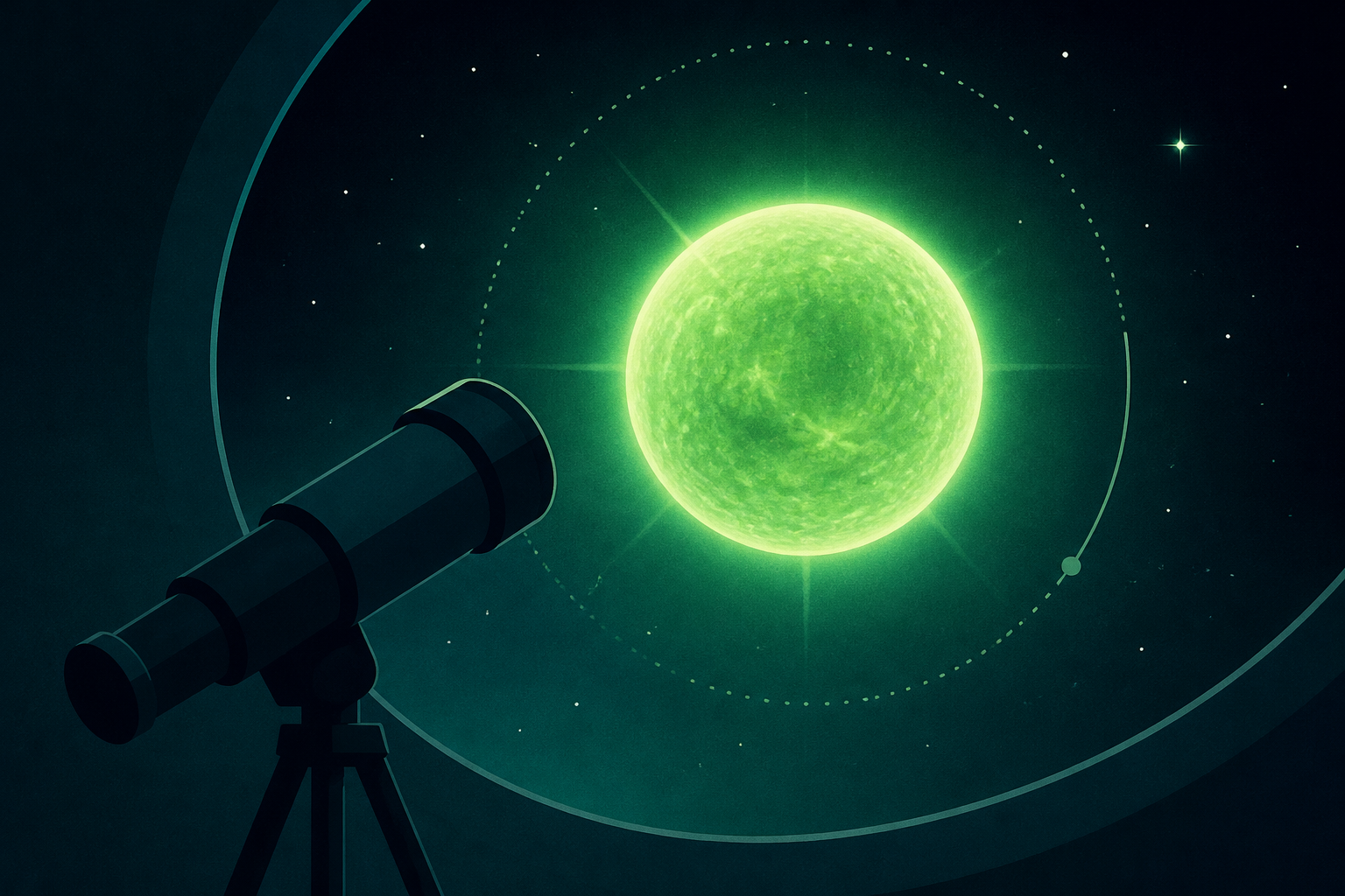“It Feels Like Something Out of Science Fiction”: Astronomers Find First Green Star