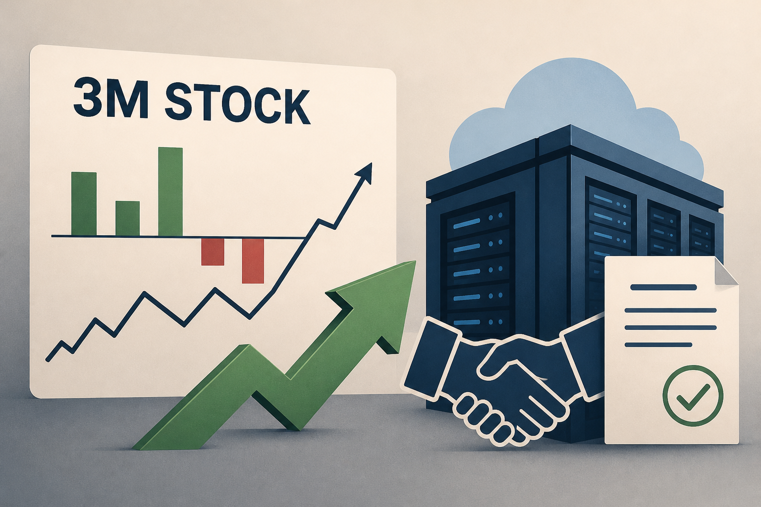 3M Stock: Dow Giant Reports Mixed Earnings, Expanded Amazon Data Center Deal
