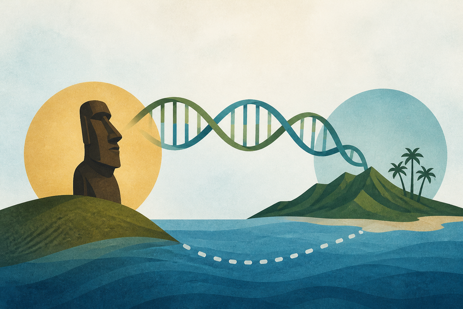 Genetic study shows seafarers from Easter Island settled Hawaii