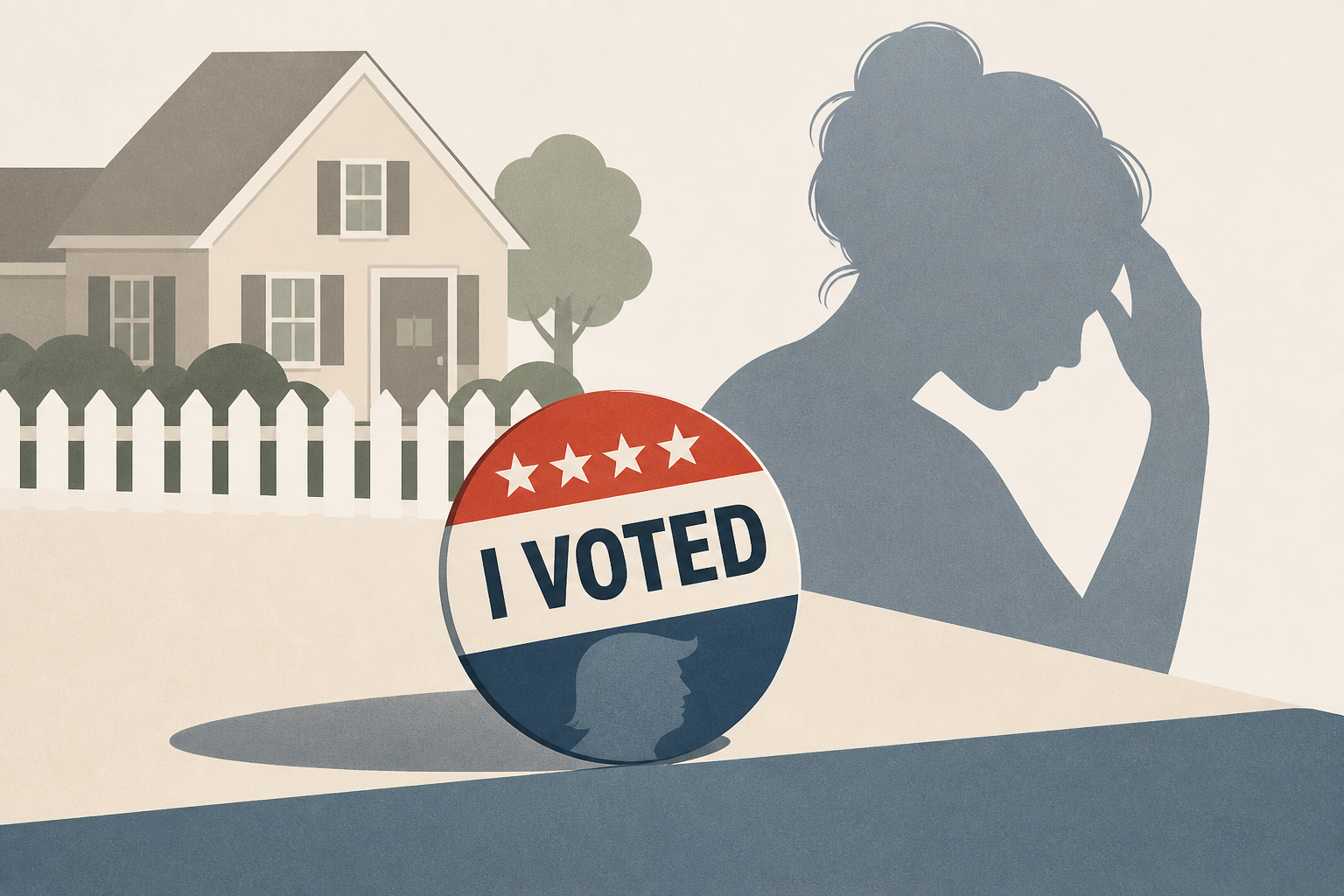 These White suburban moms regret voting for Trump