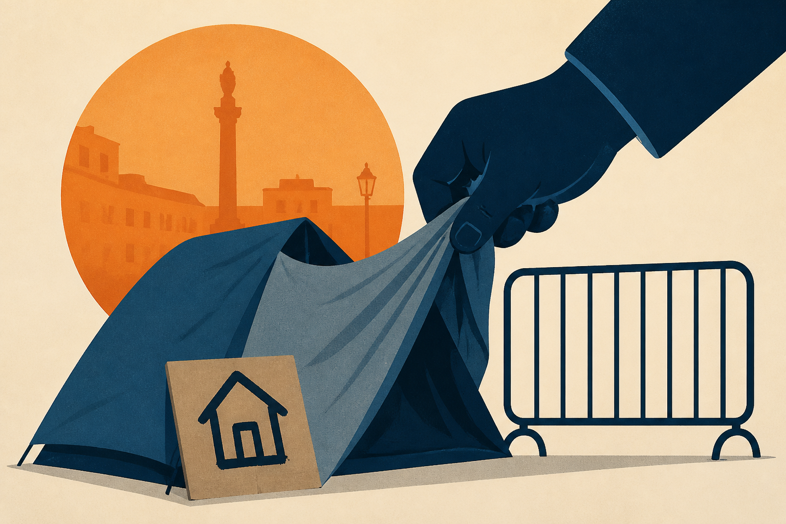 Lisbon police arrest 55 housing protesters and clear Rossio tent camp