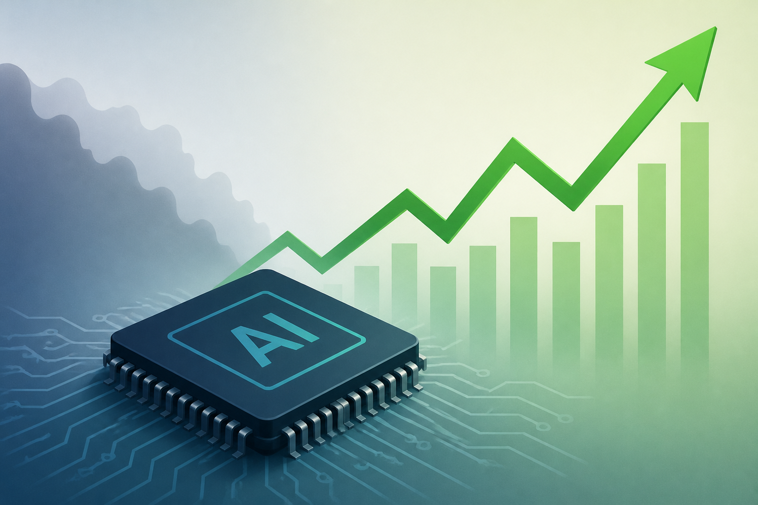 Chip stocks recover as AI jitters fade