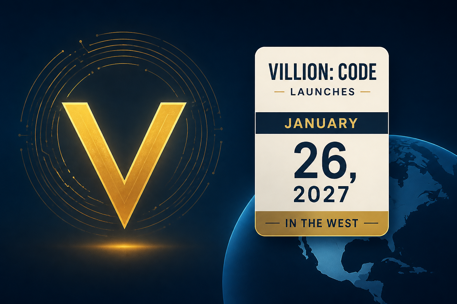 Villion: Code launches January 26, 2027 in the west
