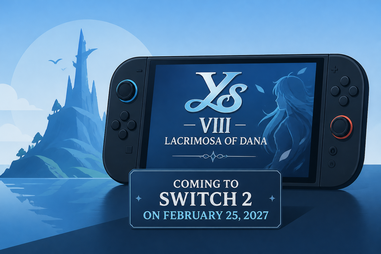 Ys VIII: Lacrimosa of DANA coming to Switch 2 on February 25, 2027