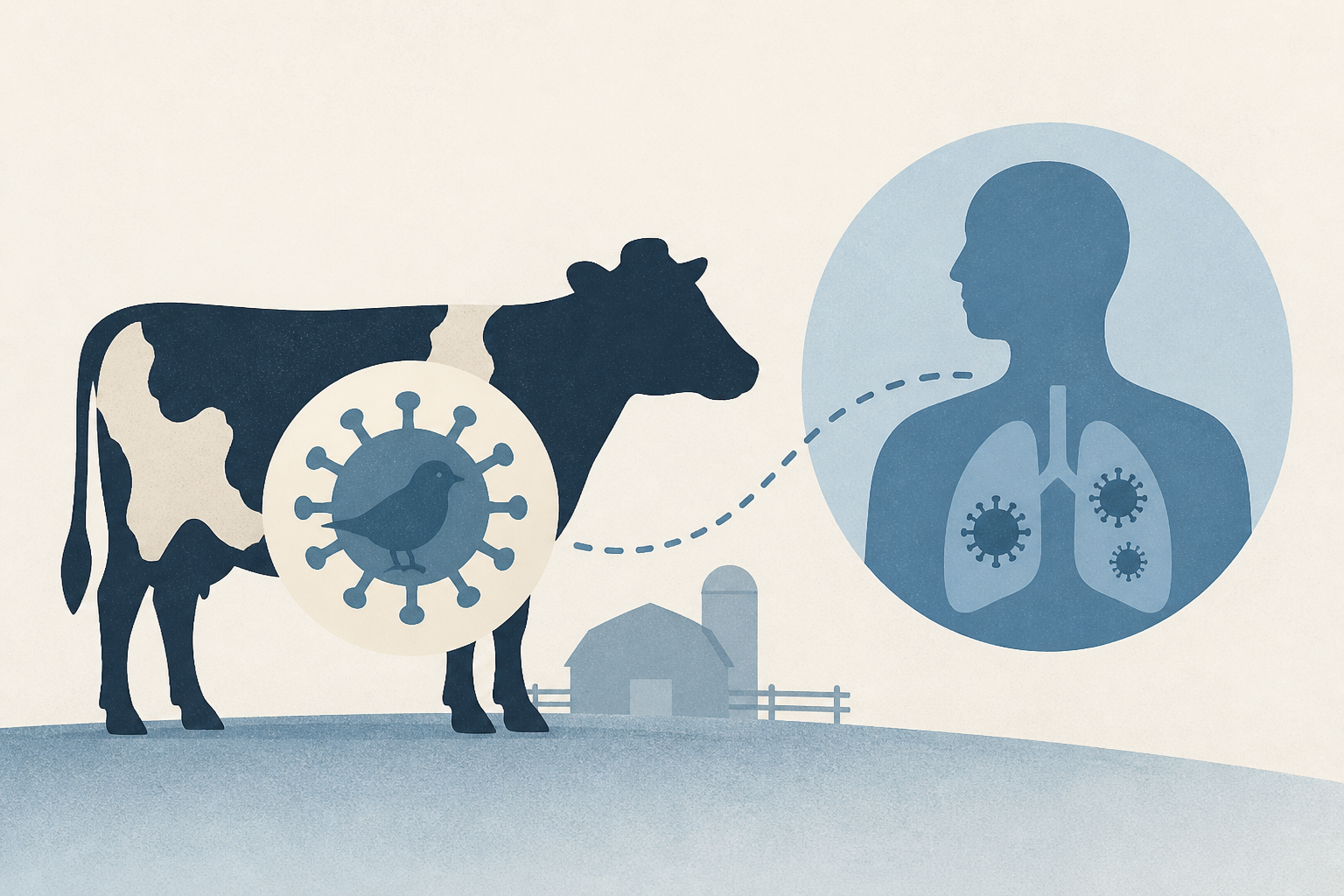 Bird flu detected in Washington dairy cattle for first time, with 1 human case reported