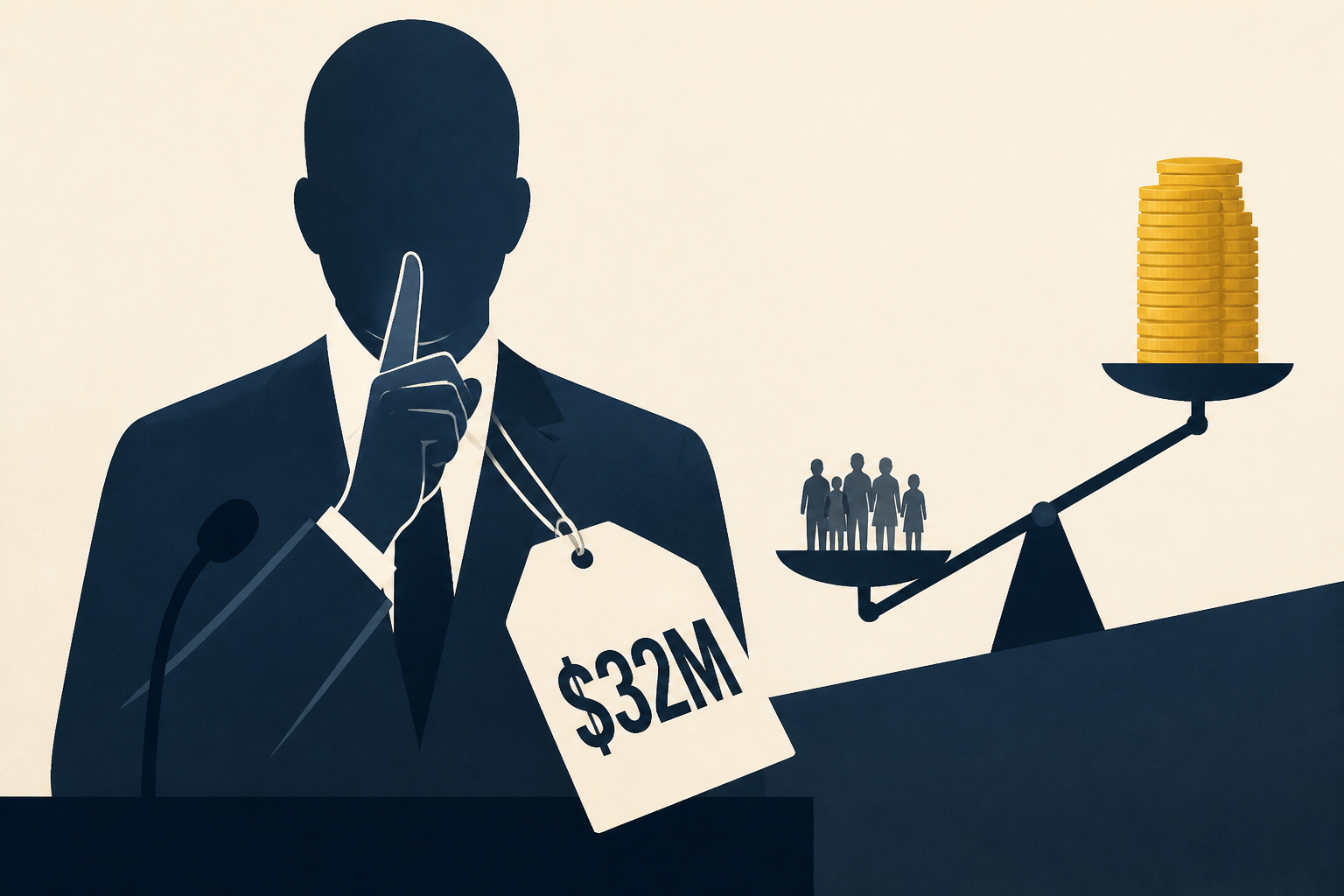 United CEO mum on $32M pay after sounding alarm on wealth inequality