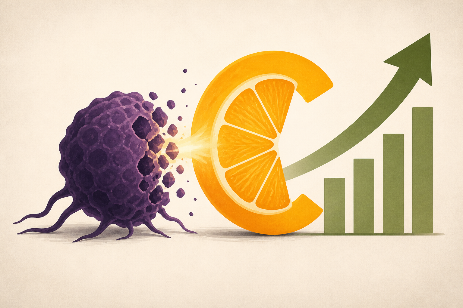 Scientists discover a surprising link between vitamin C and cancer survival