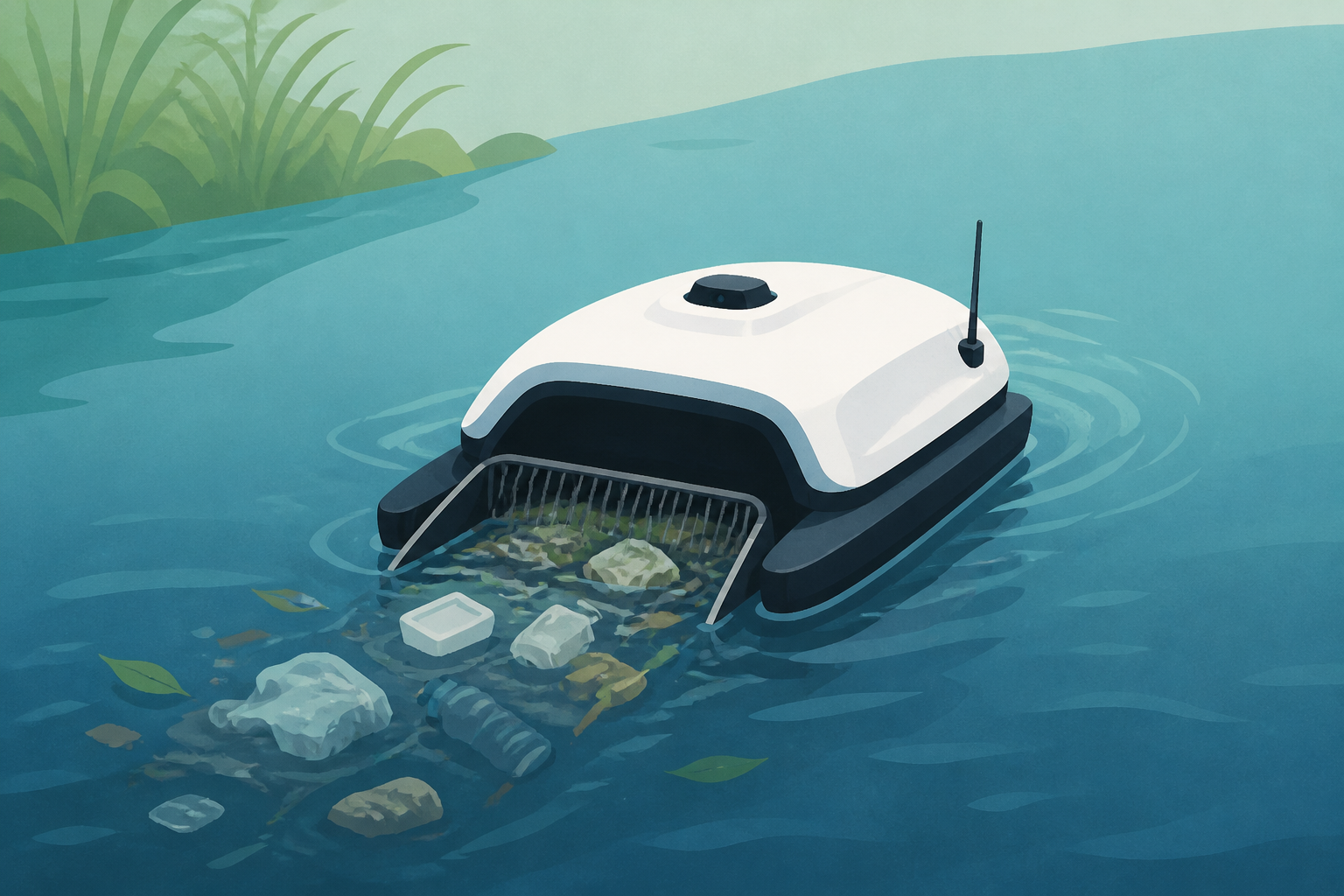 Trash drone tackles pollution in northwest Ohio waterways