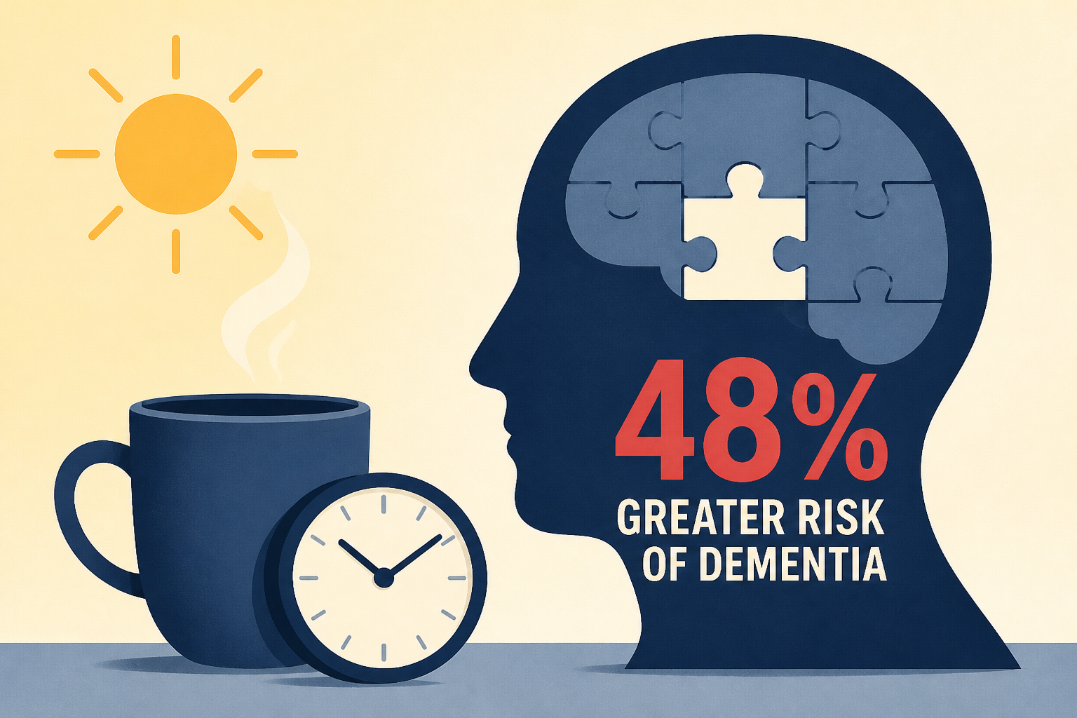 Popular daytime habit linked to 48% greater risk of dementia