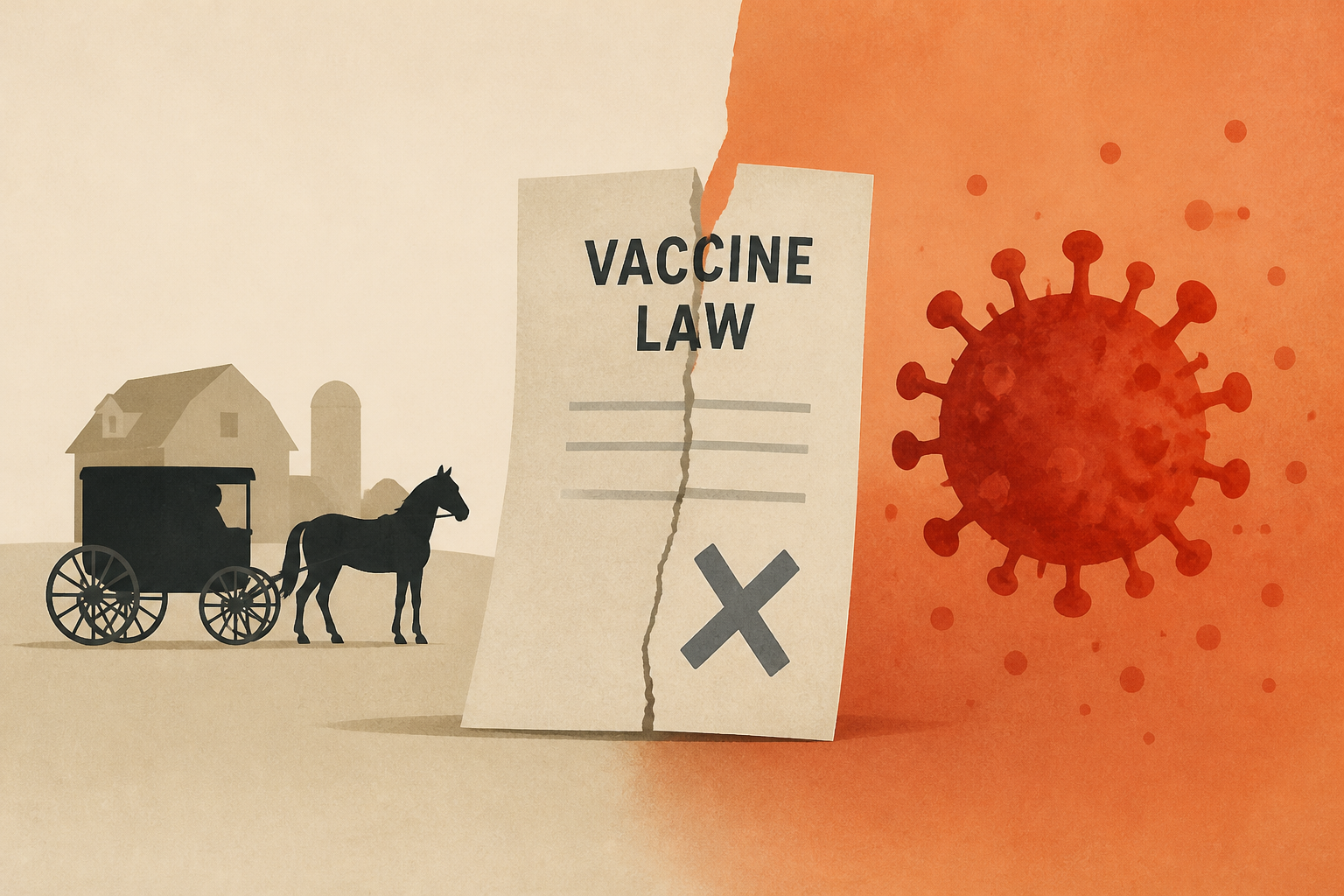 Amish Families Pushed to Undo a Vaccine Law. Then Measles Arrived.