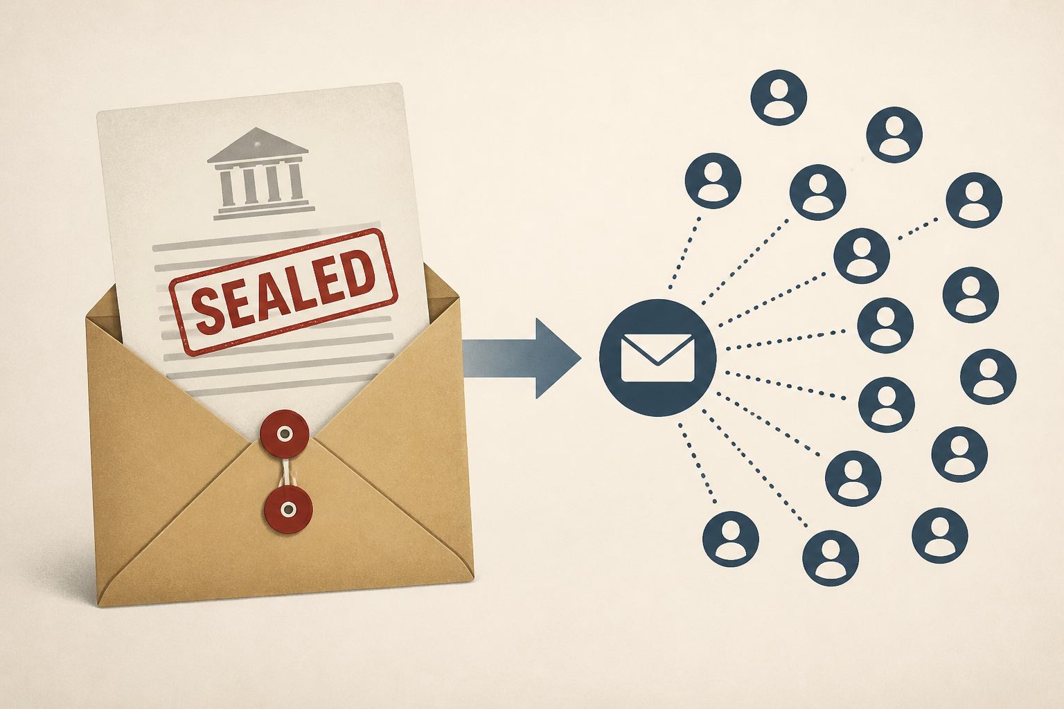 Judge Brown Emailed Sealed Court Papers to About 140 People