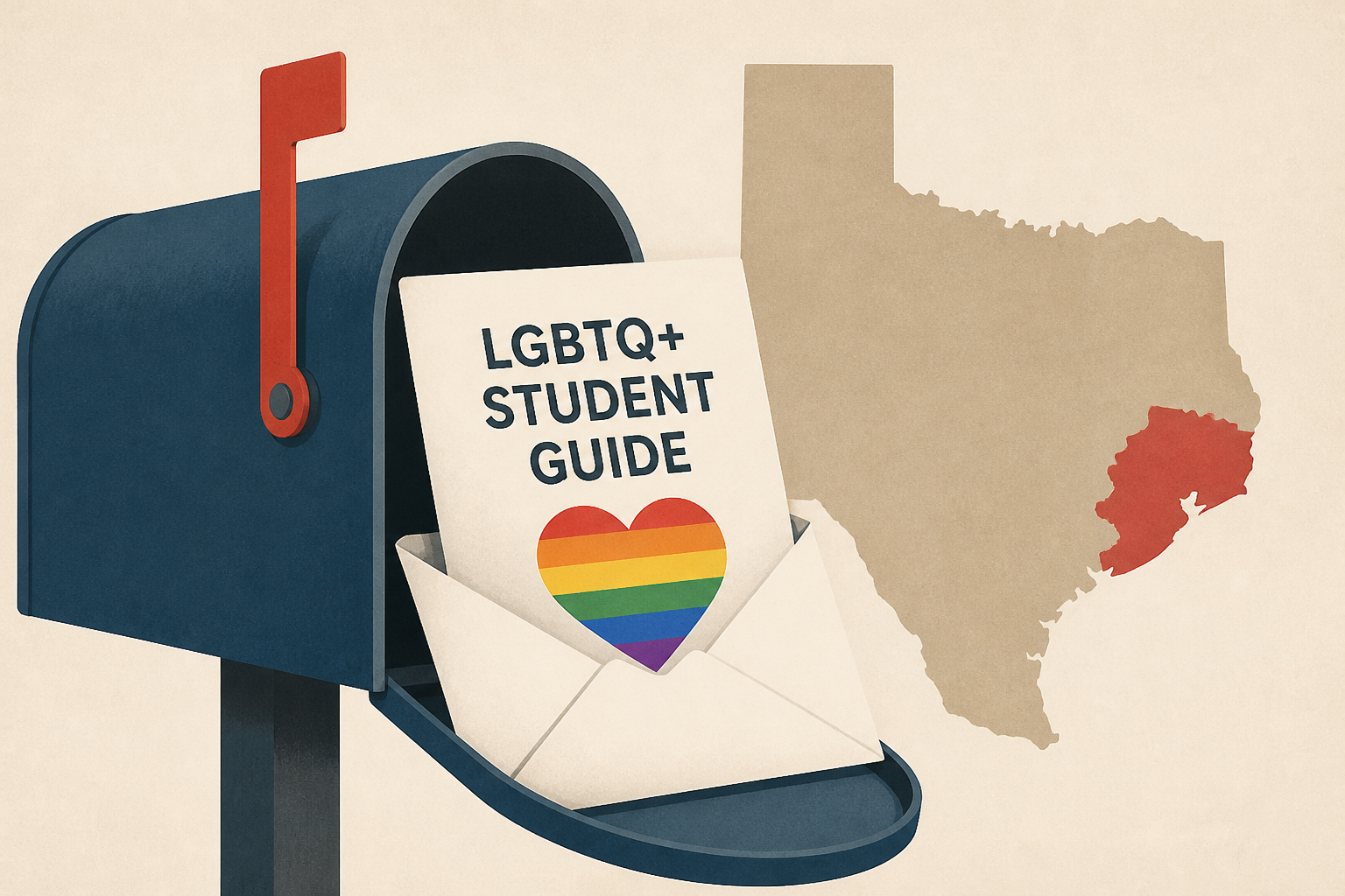 MYSTERY TEXAS MAILERS: Southeast Texas family receives unsolicited LGBTQ+ student guide