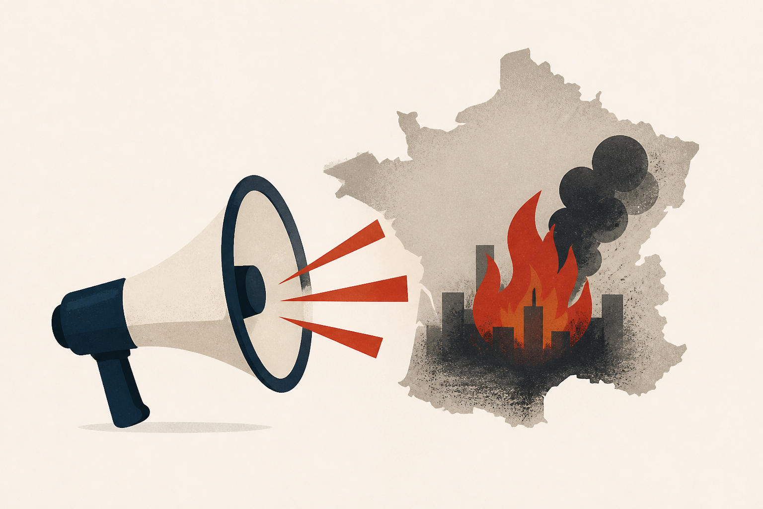 Rioting in France gives Trump a new talking point as he tries to stave off GOP midterm losses