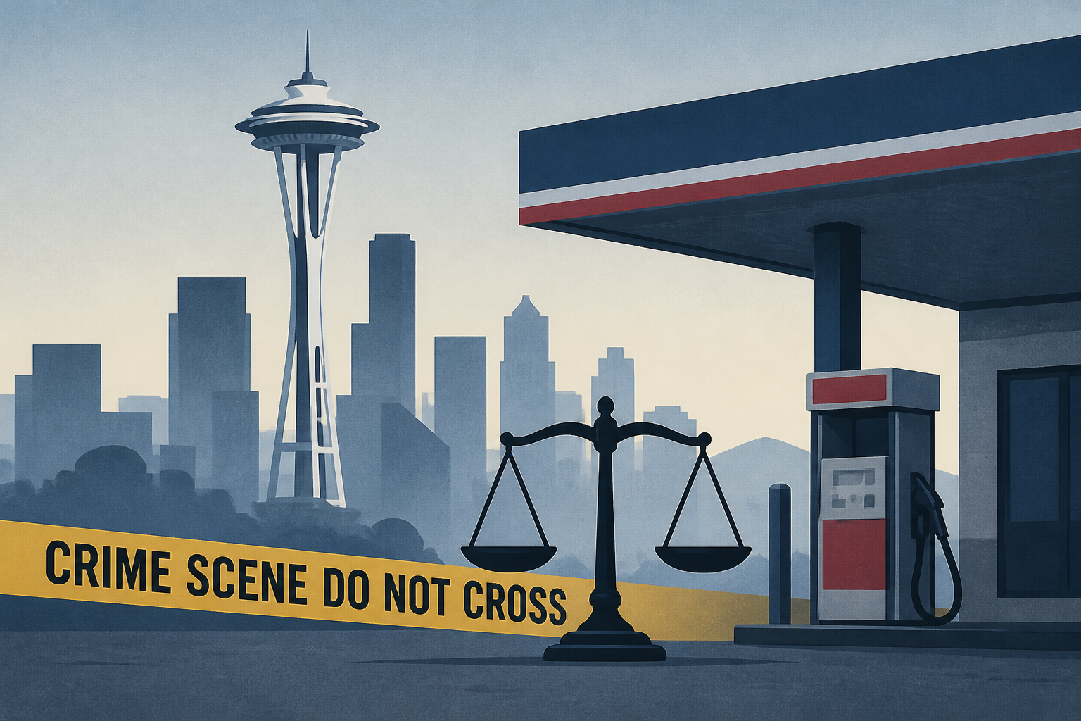 Man charged with murder in killing of former coworker at gas station near Space Needle