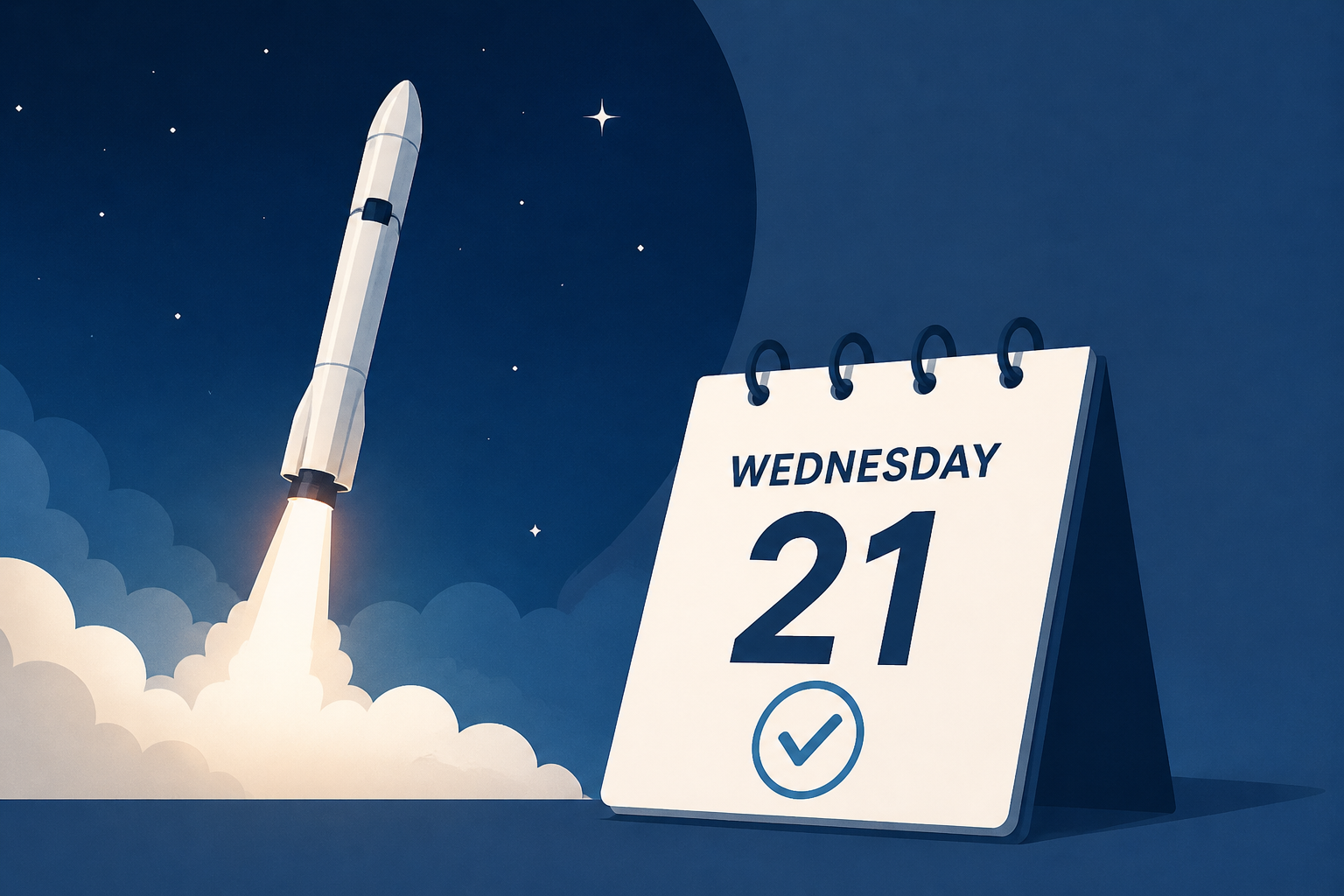 UPDATE: SpaceX reschedules rocket launch for Wednesday