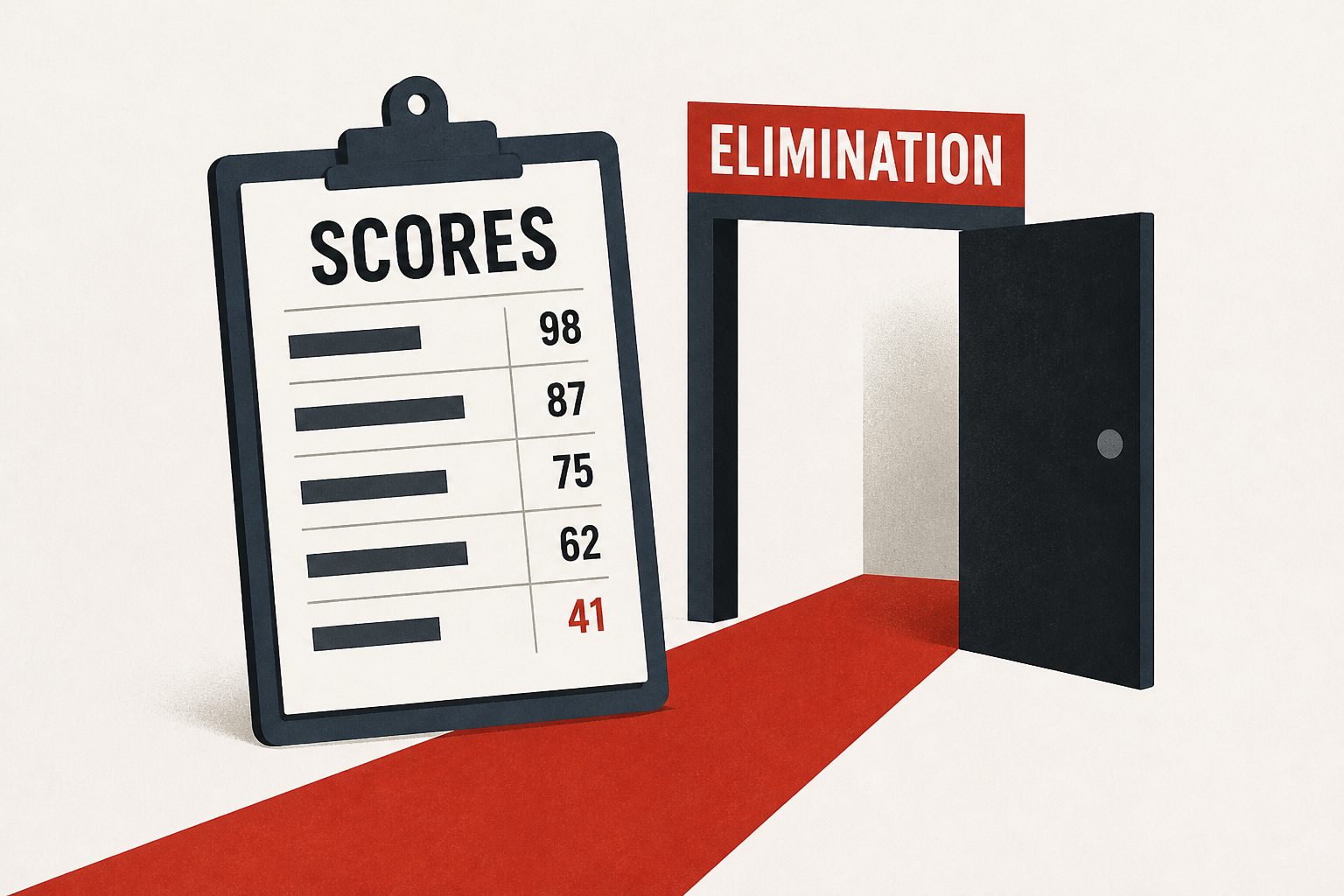 Scores, Elimination