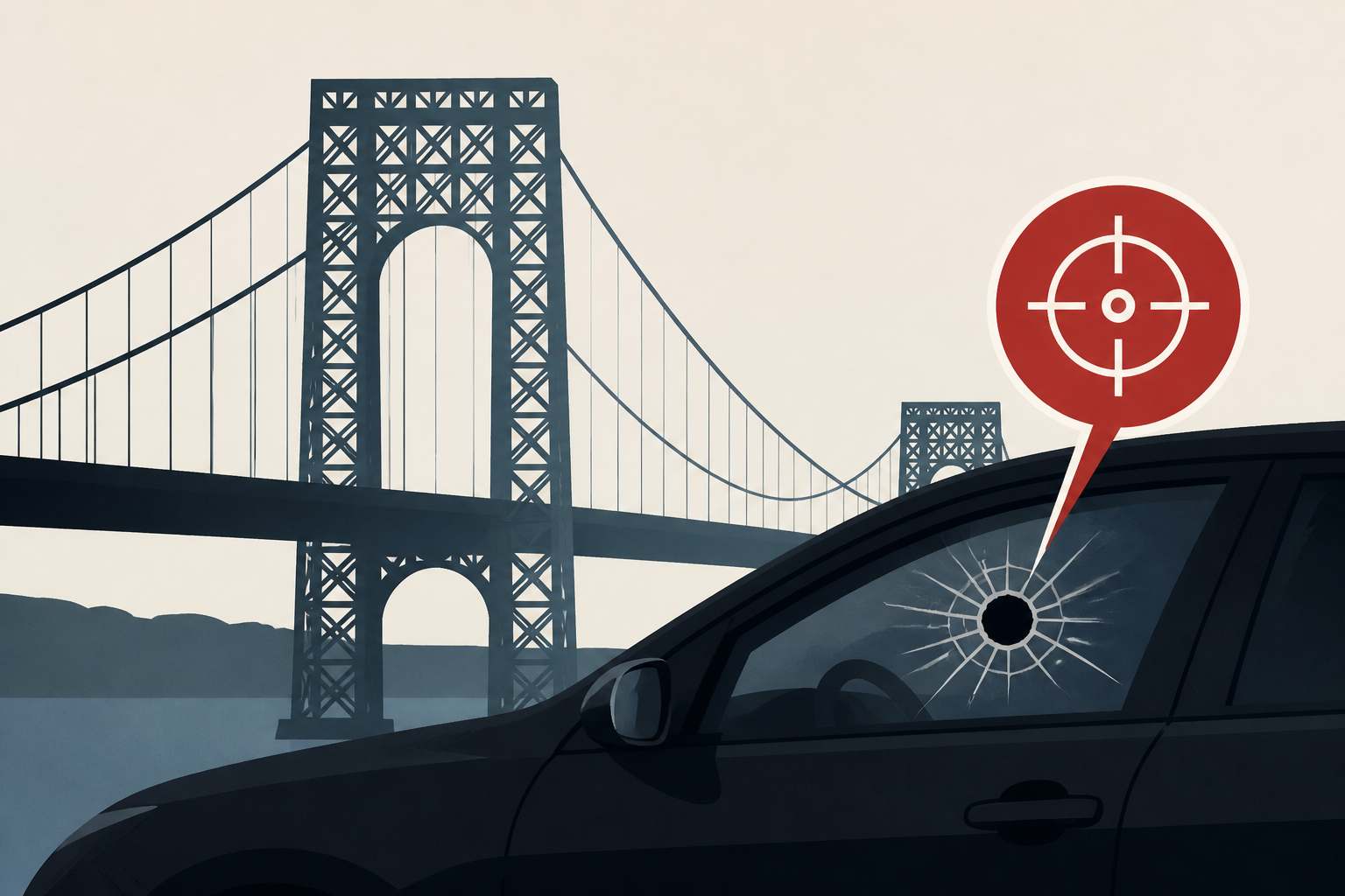 George Washington Bridge shooting: Driver found shot dies
