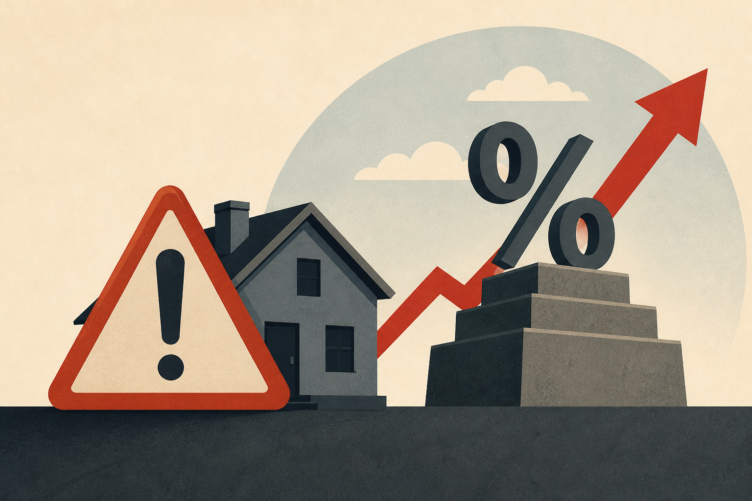 Housing is flashing warning signs just as the Fed weighs more interest rate hikes