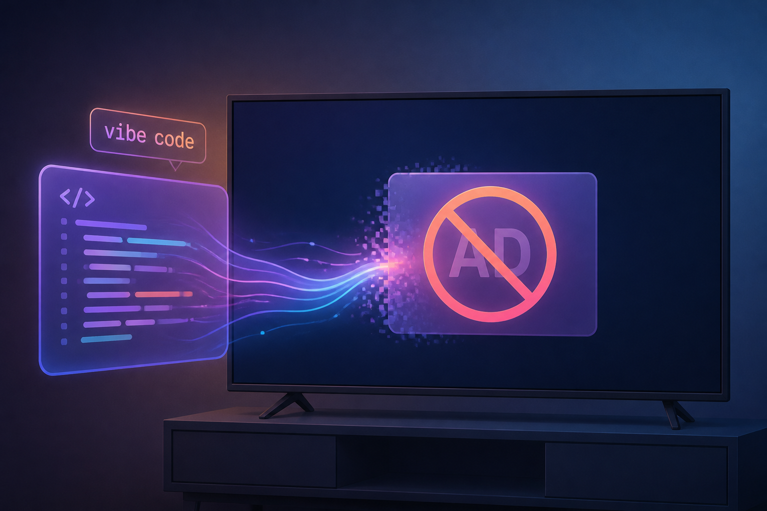 People Are Vibe Coding the Ads Out of Their Smart TVs: Here's How